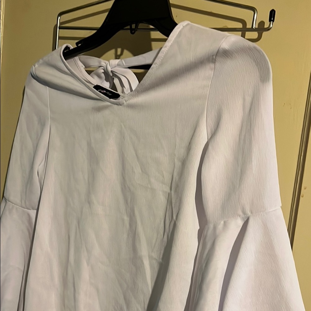 Amy Byer White Women's Top